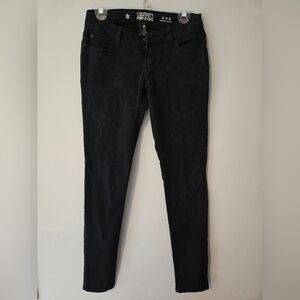 Black low rise skinny jeans size 3L